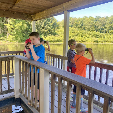 Kids on Wilderness Lake